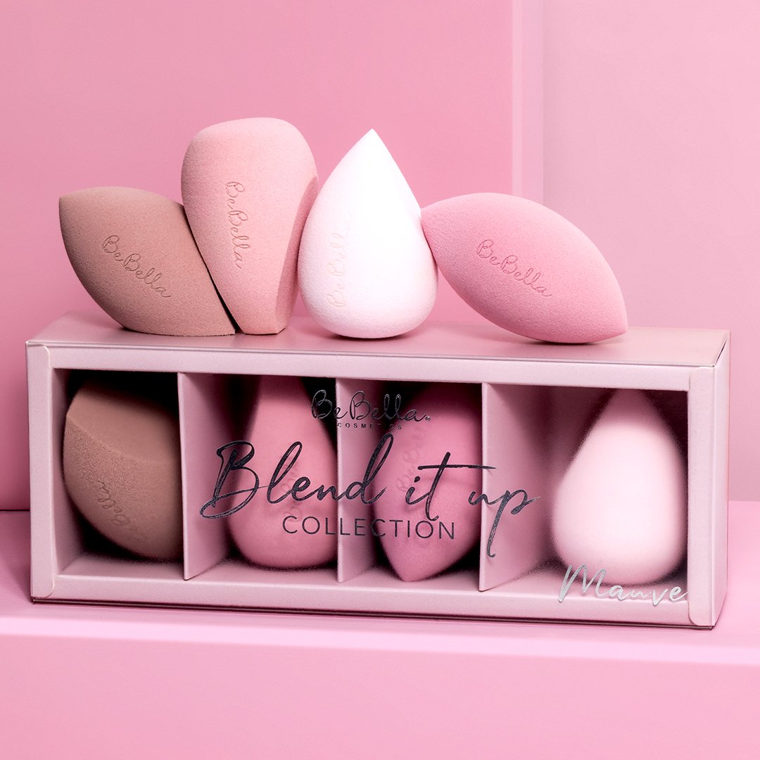 kit x 4 beauty blender rosa Girly Maquillaje makeup