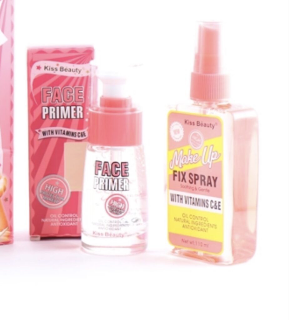 Fijador + primer kiss beauty Girly Maquillaje makeup