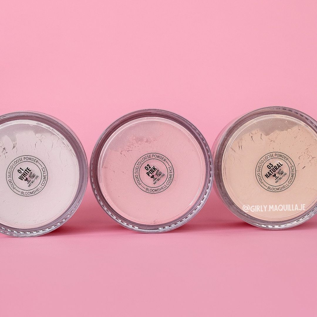 polvo 2 en 1 bloomshell tamaño Pequeño – Girly Maquillaje | makeup